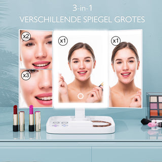 Make-up spiegel met verlichting