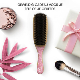 Slick back borstel - Roze
