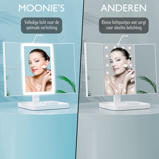 Make-up spiegel met verlichting