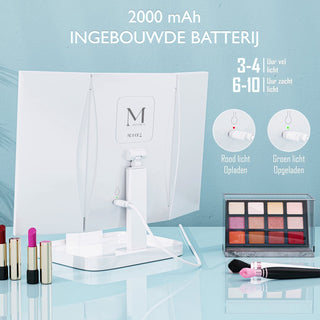 Make-up spiegel met verlichting