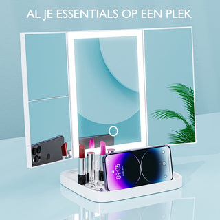 Make-up spiegel met verlichting