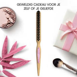 Slick Back & Smoothing Brush - Roze